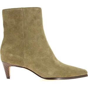 New SPLENDID Olive Green SUEDE LEATHER ANKLE BOOTS